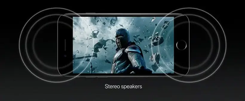 7 plus stereo speakers