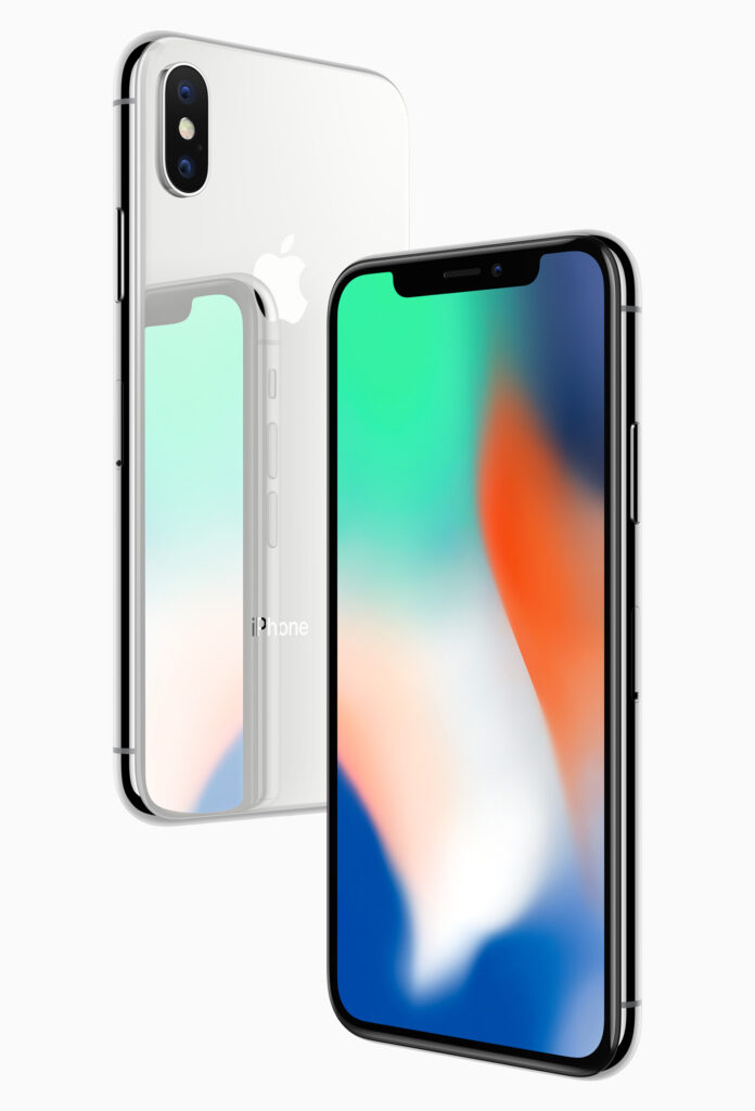 iPhone X glass back display